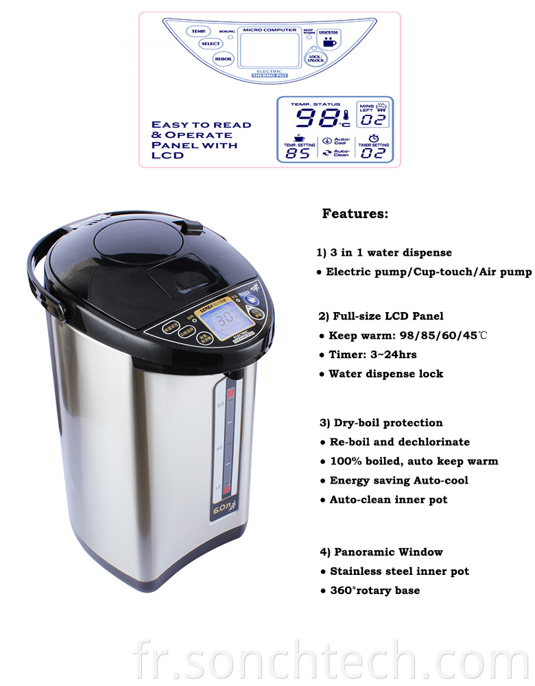 Intelligent thermo pot